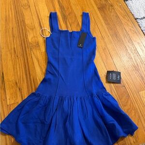 Lulus blue mini dress nwt size small